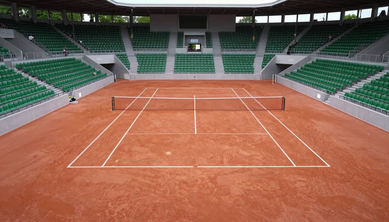 Sandplatz im Wiener Prater fertig: Davis-Cup-Duell gegen Belgien startet im ältesten Fußballstadion Österreichs