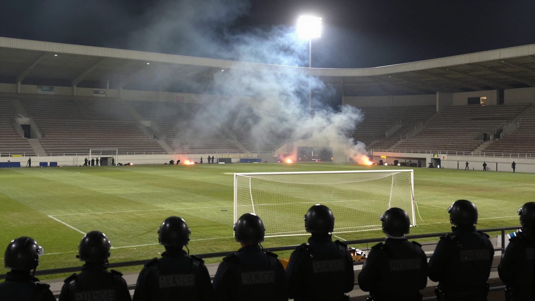 Derby-Krawalle: Debatte über Polizeikosten und Pyrotechnik