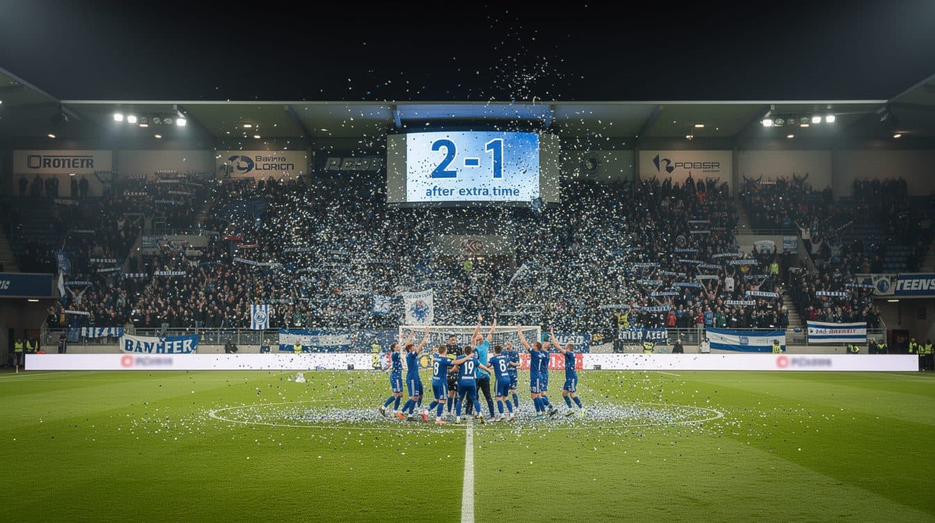 Paderborn steigt im Drama gegen Wolfsburg auf – 2:1 nach Verlängerung