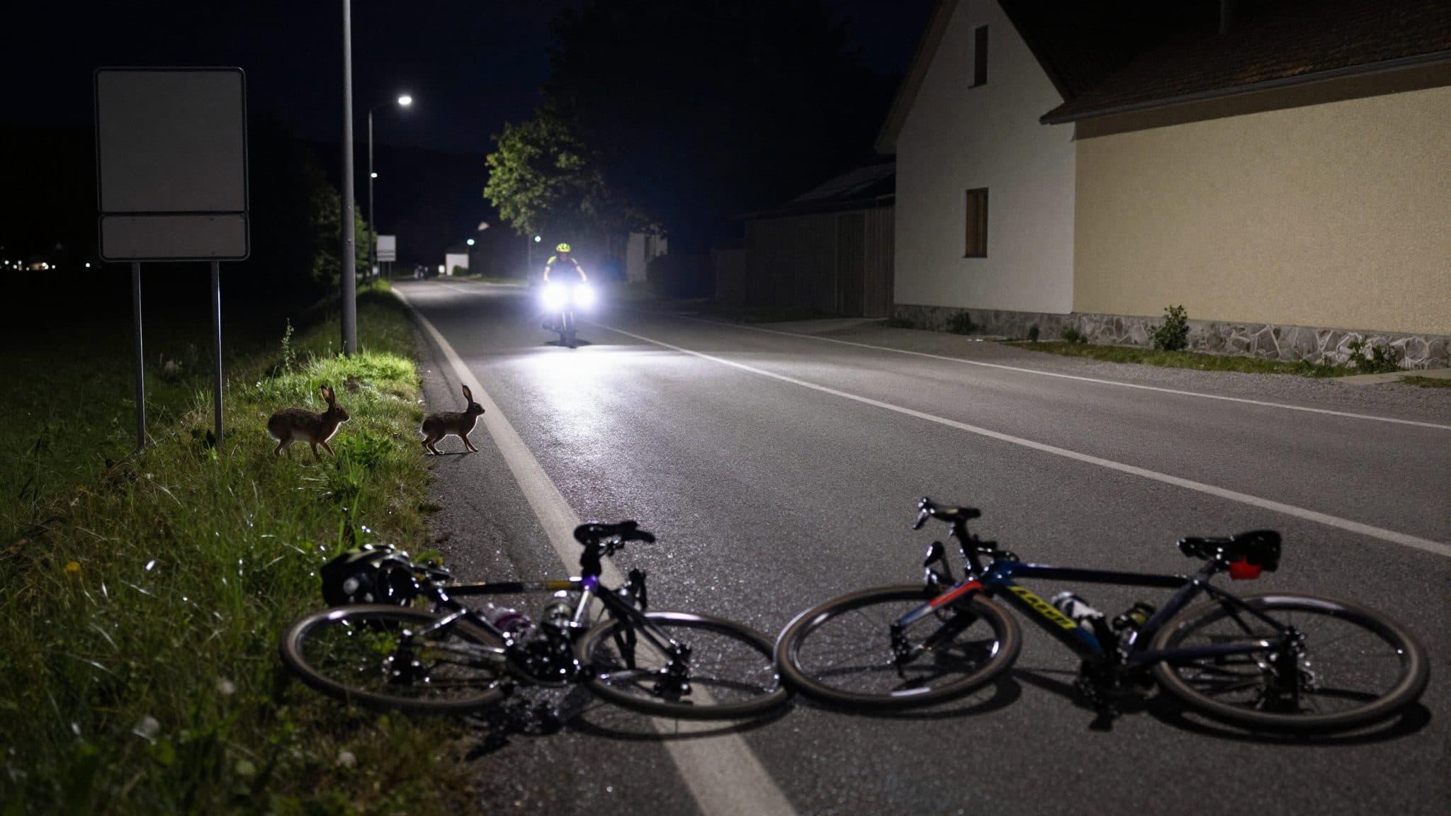 Hase löst Doppelsturz bei 24-Stunden-Radmarathon in Oberösterreich aus