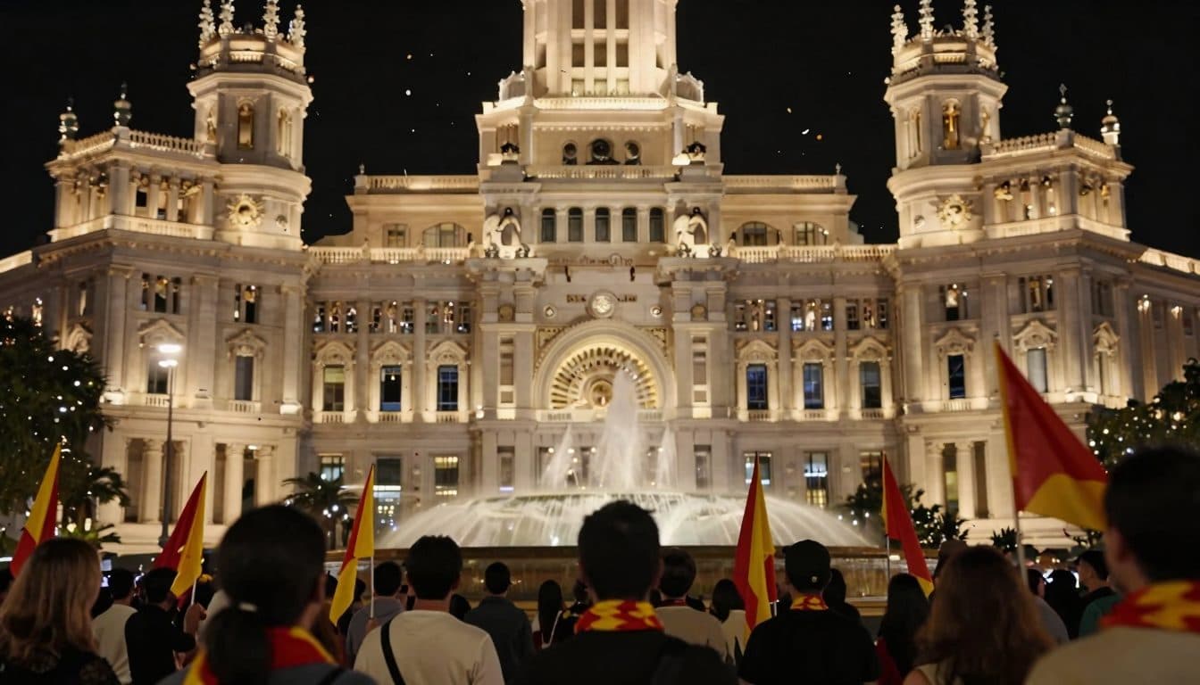 Spanische Nationalmannschaft nach WM-Triumph in Madrid empfangen